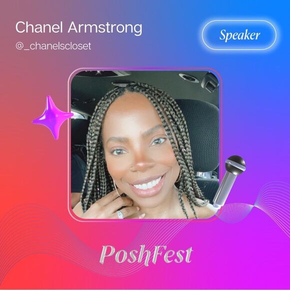 ✨ I’m a POSHFEST 2025 Speaker! ✨ @_chanelscloset | Let’s Connect! | Sept 11–12 - Picture 1 of 2